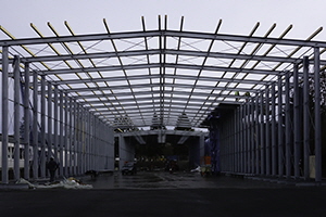 Lagerhalle, Rohbau Lagerhalle, Rohbau