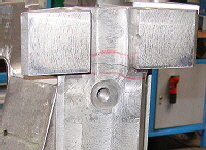 Riss im realen Bauteil Riss im realen Bauteil